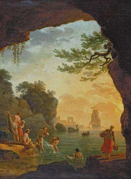 Claude-joseph Vernet Les Baigneuses oil painting picture